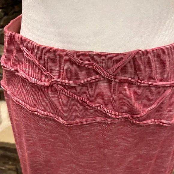 Max studio maxi red striped skirt - Picture 4 of 5